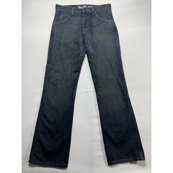 Wrangler Retro Youth Boys Relaxed Bootcut Blue Denim Jeans - Size 16 Reg (30x31) - Picture 1 of 5